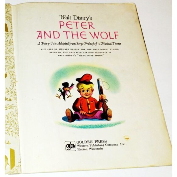 Vintage Lot of 3 Little Golden Books Walt Disney - 1976 & 1977 - Picture 11 of 16